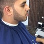 Bald skin fade & beard