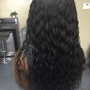 Silk Press Medium Hair Longer Than Shoulder