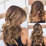 Curly color and style