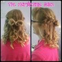 Special occasion hairstyle