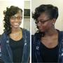 Relaxer full head with Trim