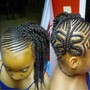 CORNROWS NATURAL HAIR