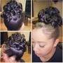 Bridal updo 