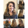 Balayage short hair