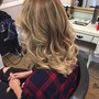 Toner with blow dry  and style