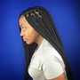 Large Box Braids (Mid-Back)