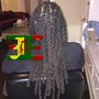 Natural Twists long hair and style