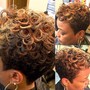 Silk Press (Natural Hair)