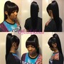 Ponytail w/ Bangs