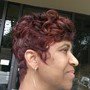 Beauty For Ashes Makeover (Natural Hair): All Over Color, Silk Press, Women's Cut