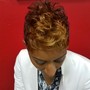 Partial Relaxer, Cut, Semi Permanent color