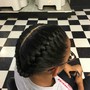 Small Feed in braids