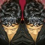 Full lace wig install