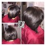 Silk Press , flat iron and style (RETURNING)