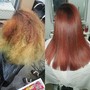 Permanent color (touch up) and style