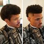 Adult Haircut With Facial Hair