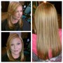 Tap Hair Extensions w shampoo & style