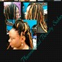 shampoo/condition; style (relaxed hair only)