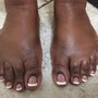 Deluxe Gel Spa Pedicure