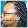 Faux loc removal