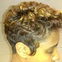 Beauty For Ashes Makeover (Natural Hair): All Over Color, Silk Press, Women's Cut