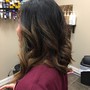 Partial highlights with lowlights(toner)