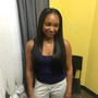 Full sew in with closure