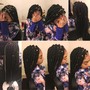 Messy Boho Bob Locs