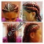 Box Braid Touch Up