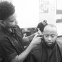 Haircut and shave w/Clippers only