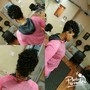 two strand twists natural hair or comb twist