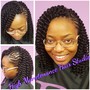 Med Knotless braids