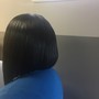 Short Hair/Wrap/Edge (Partial Relaxer)