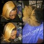 Highlights on natural hair