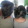 Tape in extension hair included