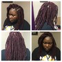 Medium Boho Box Braids