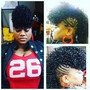 Cut and style /natural hair