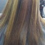 Keratin straightening treatment