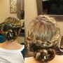 UPDO in salon short