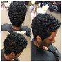 Men's cornrows  (whole head no shampoo)