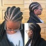 Cornrows on Natural Hair (no extensions)