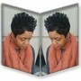 Natural Quickweave w/braids