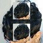 Natural Quickweave w/braids