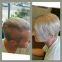 Boy's haircut