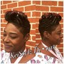 Diva layed Relaxer and Style