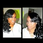 Frontal touch up on weave done by me