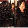 Text to book closure sew in