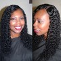 Partial sew-in