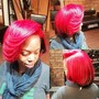 Comb or Finger Twist / Permanent  Color