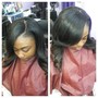 Full head sewn in weave